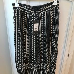 Black and White Long Skirt